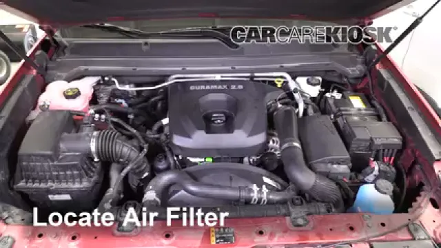 2019 Chevrolet Colorado Z71 2.8L 4 Cyl. Turbo Diesel Crew Cab Pickup Air Filter (Engine) Replace